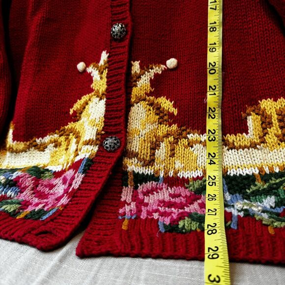 Cullinane 1990s Women’s Oversized Multi-Color Sweater – Medium - Picture 6 of 7